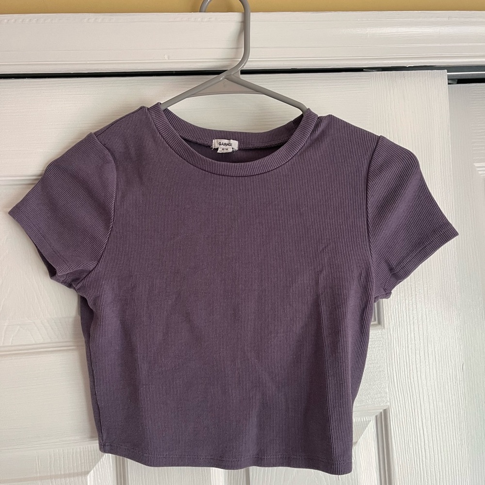 Garage Purple Baby Tee